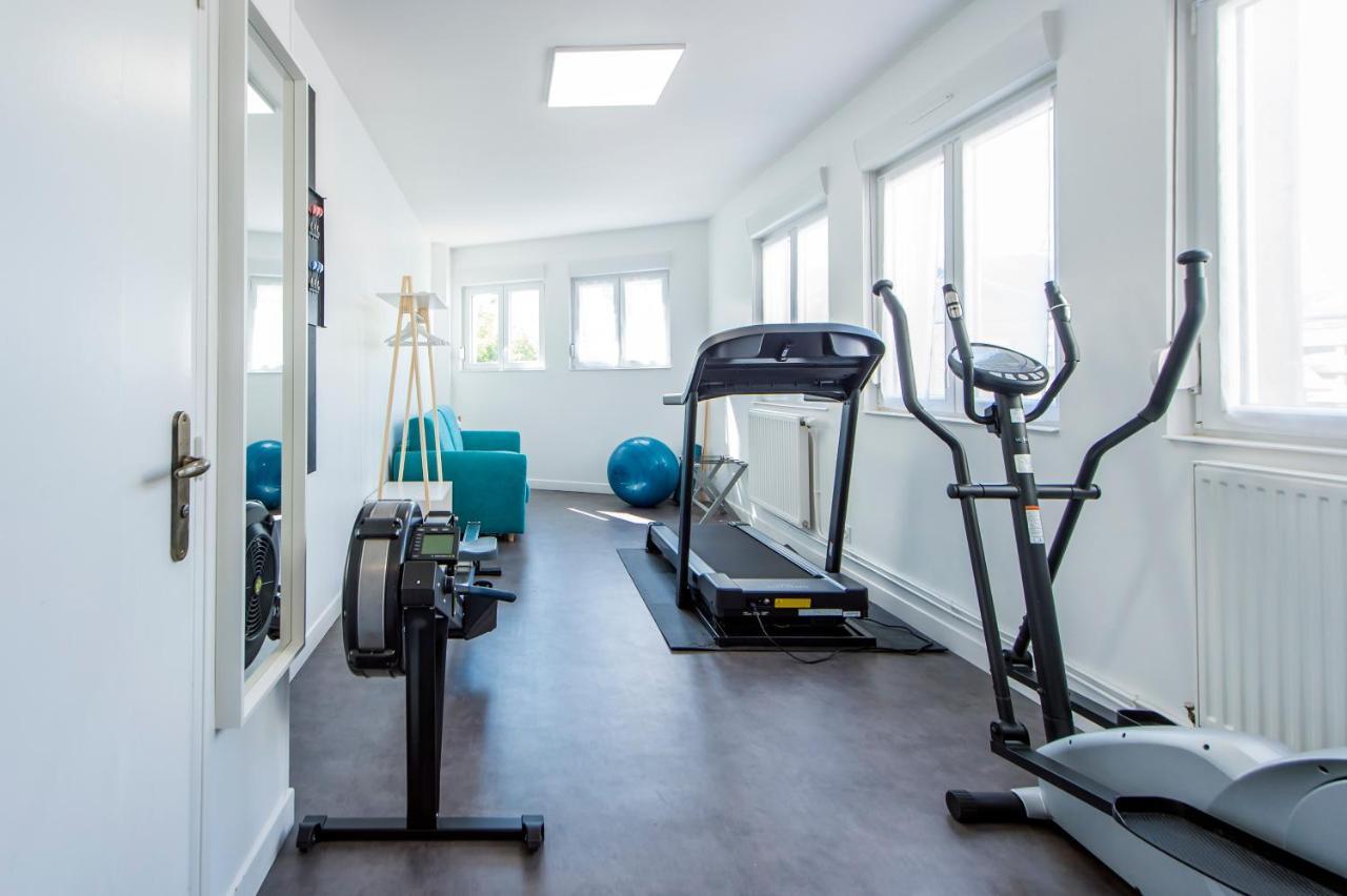 Suites Mana - Le Manaloft, Chic Et Moderne Avec Salle Privee De Fitness En Plein Centre-Ville De Rethel Exteriör bild